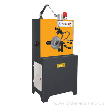 Circular saw blade slotting machine